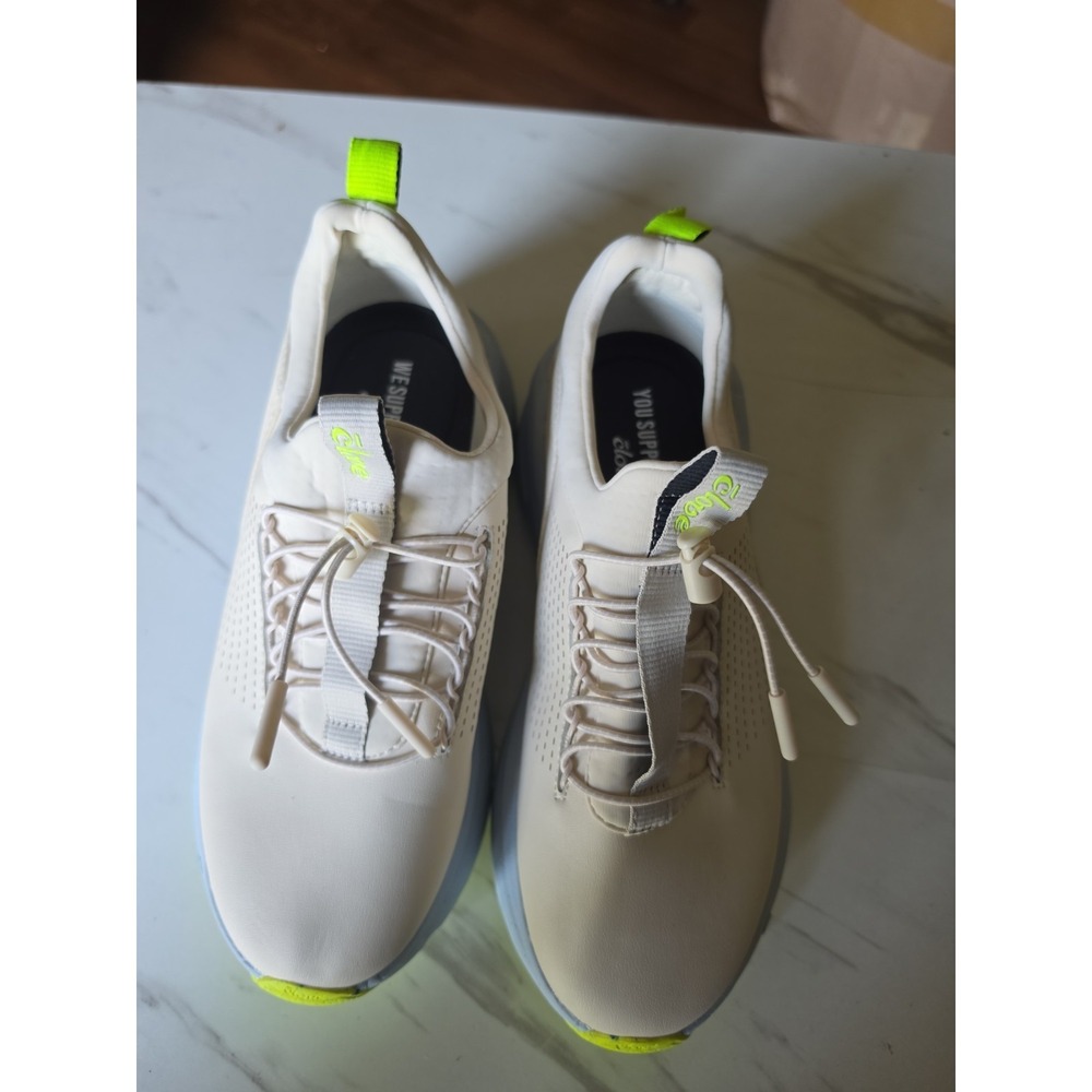 Clove Solo Womens 7.5 Shoes Off White Blue Neon CL0031